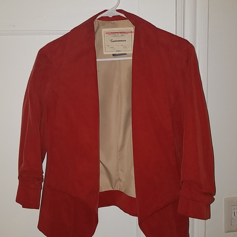 Anthropologie cartonnier blazer